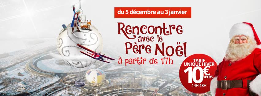 Affiche de Noël Parc du Petit Prince 2015