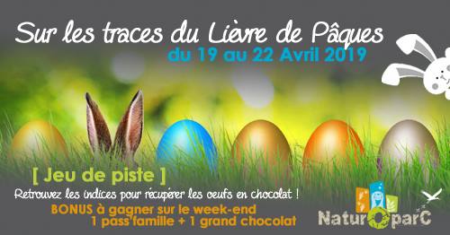Sur les traces du Lièvre de Pâques à NaturOparC