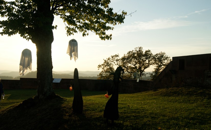Halloween en Alsace dans un château en 2019