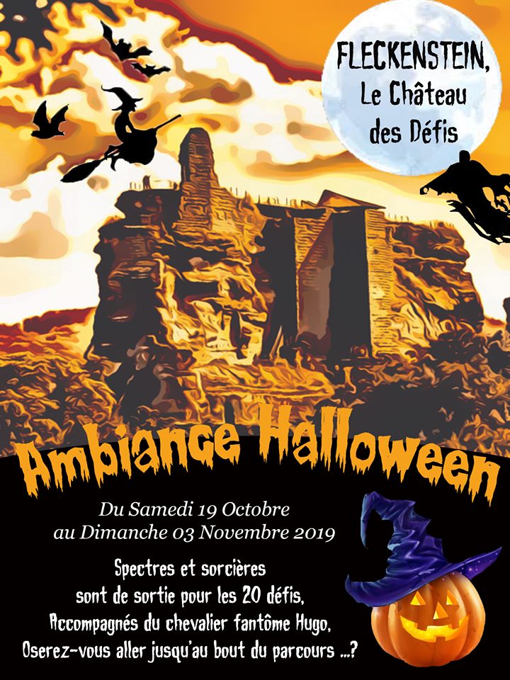 Halloween en Alsace - Château fort de Fleckenstein