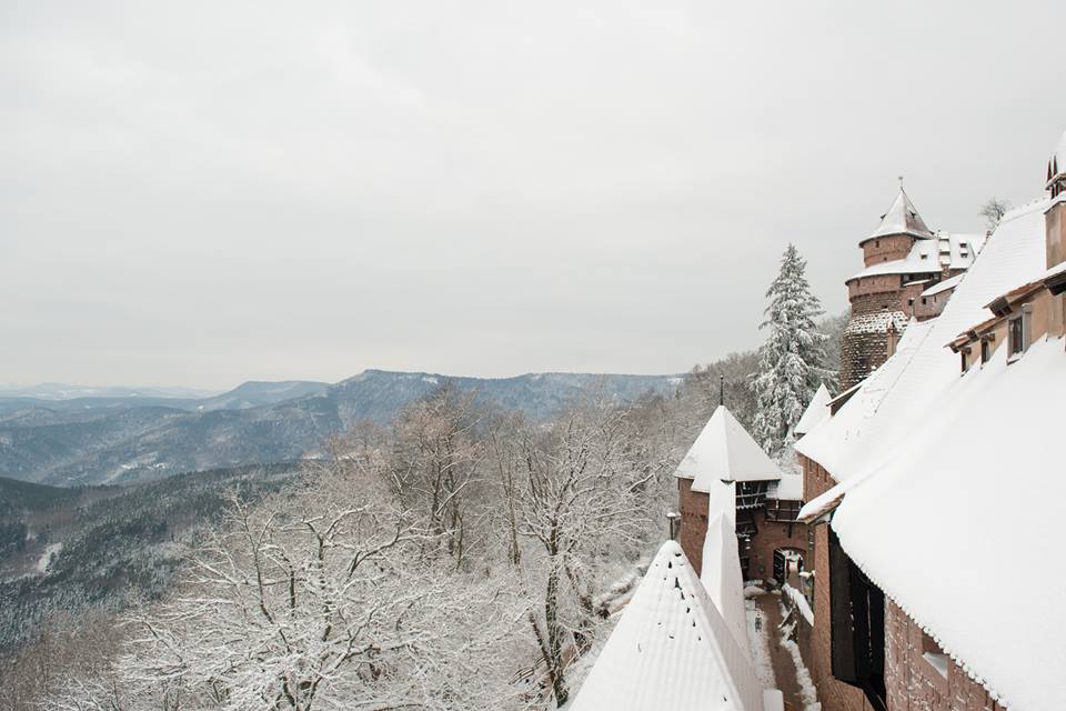 Château du Haut-Koenigsbourg en hiver