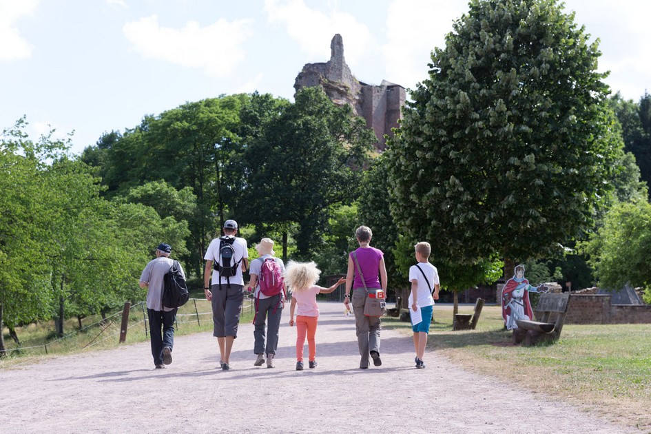 Le Château fort de Fleckenstein en famille - Vacance en Alsace 2020
