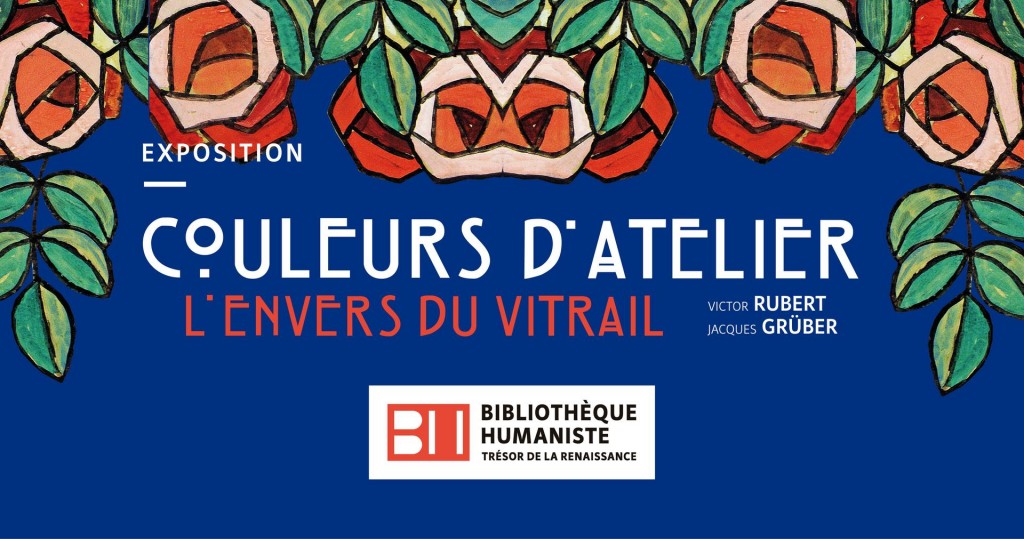Exposition Couleurs d'atelier, l'envers du vitrail