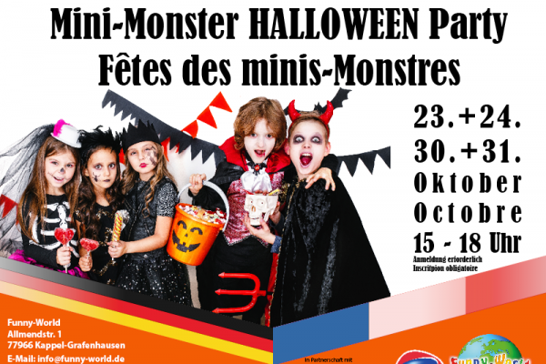 Les Fêtes des Mini-Monstres à Funny-World